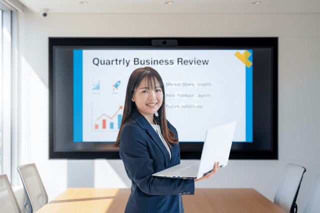 魅せるプレゼン 女性