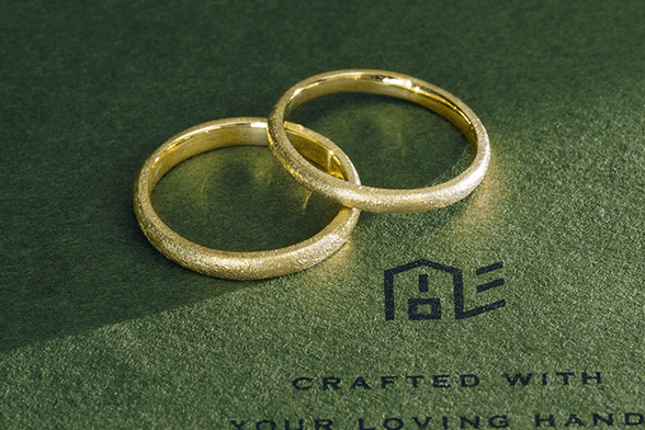 手作り結婚指輪 鎌倉彫金工房